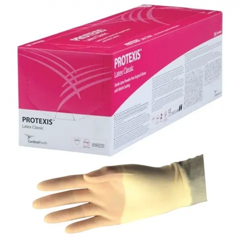 Cardinal Health - Protexis - 2D72N55X - Med   Latex Classic Surgical Gloves with Nitrile Coating, 9.8 mil, 5.5", Sterile.