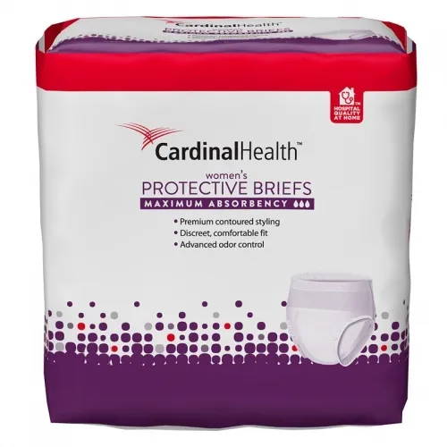 Cardinal Health - UWFBSM - Cardinal Maximum Absorbency FlexRight Protective Underwear for Women
