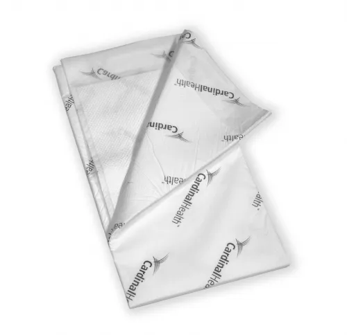 Cardinal - Wings Quilted Premium XXL - PXXL - Disposable Underpad Wings Quilted Premium XXL 40 X 57 Inch Polymer Heavy Absorbency