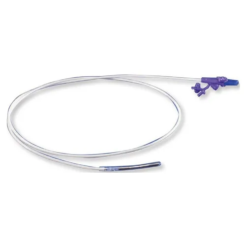 Cardinal Health - 8884710842E - Kangaroo Nasogastric Feeding Tube with ENFit Connection and 7 Gram Weighted Dobbhoff Tip, No Stylet, 8 French, 43" (109 cm) Length, Radiopaque Polyurethane, Centimeter Markings, DEHP Free.