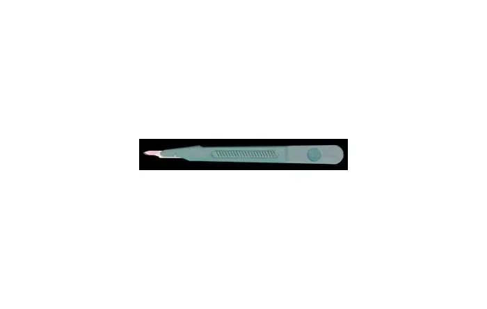 Cincinnati Surgical - 92415 - Scalpel  Stainless Steel  Size 15  Green Handle  Disposable  Sterile  10-bx -DROP SHIP ONLY-