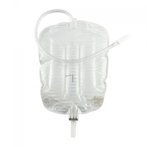 Coloplast - 5161 - Security+ Leg Bag with Anti-Reflux Valve, Tubing and Fabric Straps