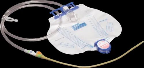 Cardinal Health - Curity - 6155- - Cardinal Indwelling Catheter Tray  Foley 16 Fr. 5 cc Balloon Latex