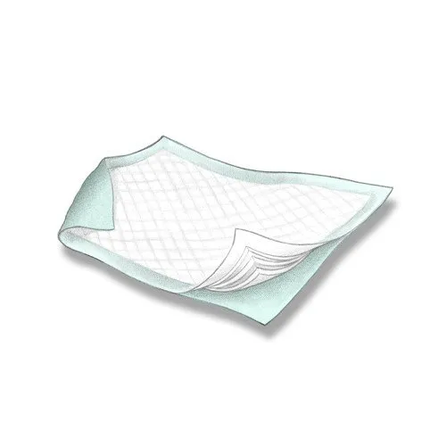 Cardinal Health - Wings Plus - 982B10 -  Disposable Underpad  23 X 36 Inch Fluff / Polymer Heavy Absorbency