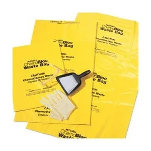 Cardinal Health - DP5043B - ChemoPlus Chemo Soft Waste Bag with Closure Tie 30 gal, Yellow, 4 mil Thickness, Latex- Free