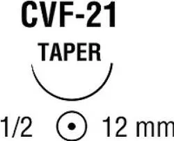 Cardinal Covidien - From: SL431 To: SL432 - Medtronic / Covidien Suture, Taper Point, Undyed, Needle CVF 25, Circle