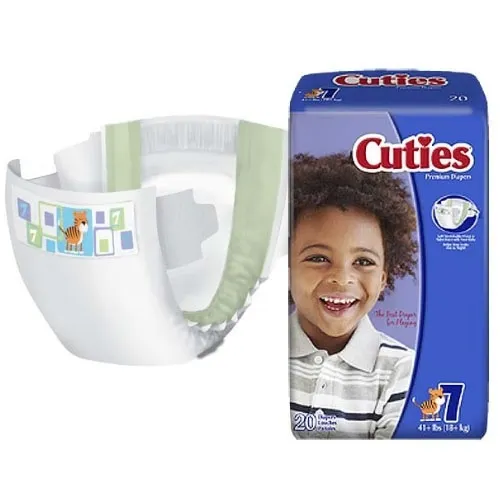 Cuties - From: CRD701 To: CRD701 - Baby Diapers