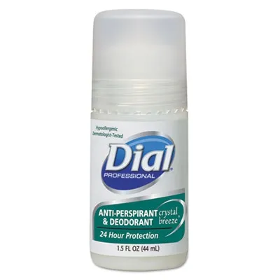 Lagasse - Dial - DIA07686 -  Antiperspirant / Deodorant  Roll On 1.5 oz. Crystal Breeze Scent