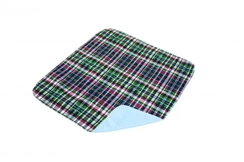 Essential Medical Supply From: C2011B-3 To: C2012B-3 - Reusable Underpad Quik Sorb Plaid - Bulk 3