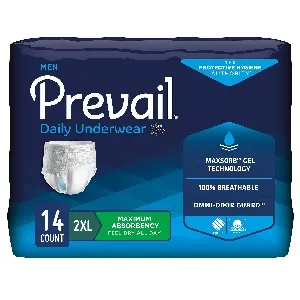 First Quality - Prevail Daily Underwear - PUM-517 - Absorbent Underwear