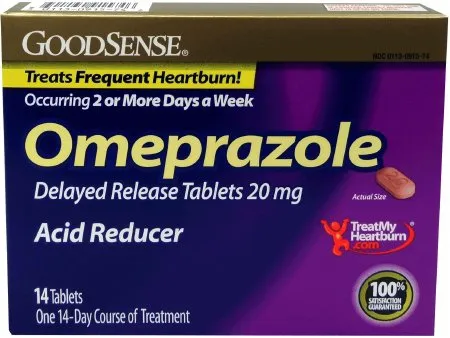 Geiss Destin & Dunn - LP91574 - Omeprazole Tablet, 20 mg  (14 Count)