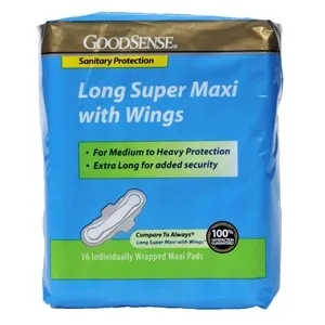 Geiss Destin & Dunn - HS00047 - Long Super Maxi Pad with Wings