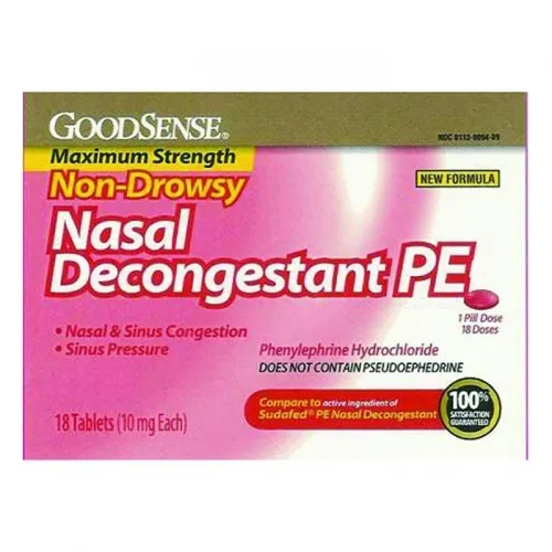 Geiss Destin & Dunn - LP14739 - Nasal Decongestant Tablet (18 Count)