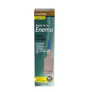 PERRIGO - NP00004 - Ready-to-Use Enema Solution, 4.5 oz. for Constipation Relief, Latex-free