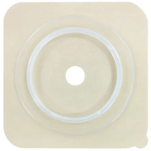 Securi-T - 7404134 - Ostomy Barrier Securi-T Trim to Fit  Standard Wear 45 mm Flange Hydrocolloid Up to 1-1/4 Inch Opening 4 X 4 Inch