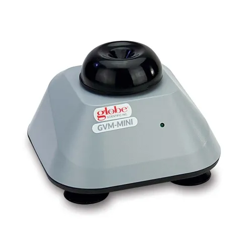 Globe Scientific - GVM-MINI-UK - Vortex Mixer, Mini, Fixed Speed, 240v, 50hz, Uk Plug