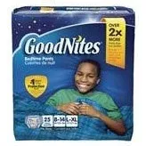 Kimberly Clark - 43364 - Goodnites Youth Pants for Boys, Big Pack
