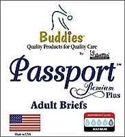 Griffin Care - 4200 - Passport Premium Plus Brief with Superabsorbent Polymer