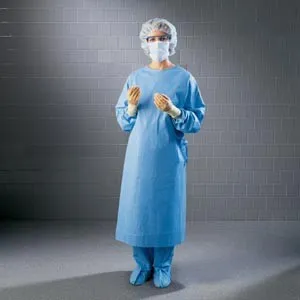 Halyard Health - 44674 - Aero Chrome Surgical Gown, with Towel