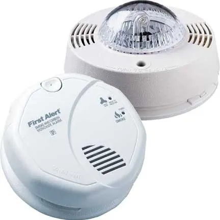 Harris Communication - From: GEN-GN503F To: GEN-GN503FF - Hard Wired Smoke / Carbon Monoxide Photoelectric Alarm With Backup