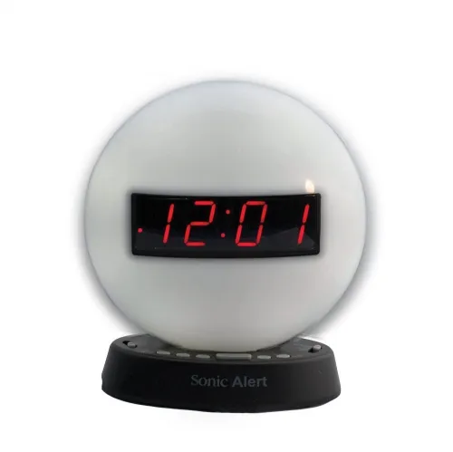 Harris Communication - Sonic Alert - From: SA-SBW100NL To: SA-SBW100NLSS - Nightlight Alarm Clock