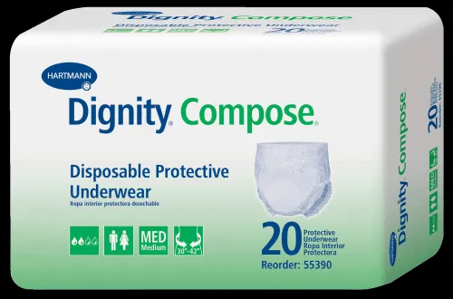 Hartmann - 55690 - Dignity Compose Disposable Protective Underwear for Moderate Protection