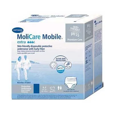 Hartmann - From: 915846 To: 915848  MoliCare Mobile Extra Unisex Adult Absorbent Underwear MoliCare Mobile Extra Pull On Medium Disposable Heavy Absorbency