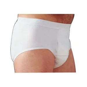 Salk - HealthDri - BH00M - Male Adult Absorbent Underwear HealthDri Pull On Medium Reusable Heavy Absorbency