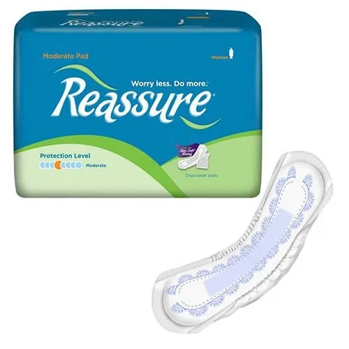 Home Delivery Incontinent Supplies - REPE - Reassure Pad Moderate