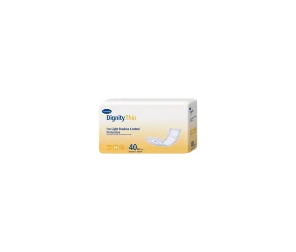 Hartmann - Dignity Thin - 30054 - Bladder Control Pad Dignity Thin 3-1/2 X 12 Inch Light Absorbency Polymer Core One Size Fits Most