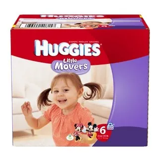 Huggies - 40799 - HUGGIES Little Movers Diapers, Step 6, Jumbo Pack