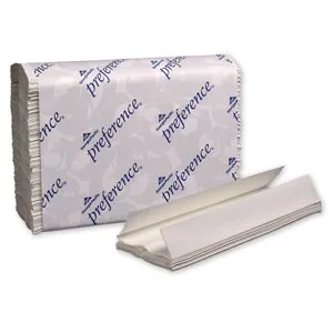 Georgia-Pacific Consumer - 20241 - C-Fold Paper Towels, Paper Band, White, 10&frac14;" x 13&frac12;" Sheets, 200 ct/pk, 12 pk/cs (40 cs/plt)