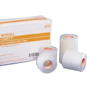 Cardinal Covidien - Curity - 8534 - Kendall Medtronic / Covidien Cleartape, Tape, Hypo allergenic