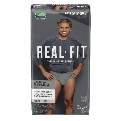 Kimberly Clark - From: 50976 To: 50979 - Real Fit Briefs