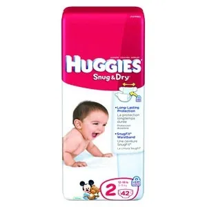 Kimberly Clark - 60517A - HUGGIES Snug and Dry Diapers Step 2