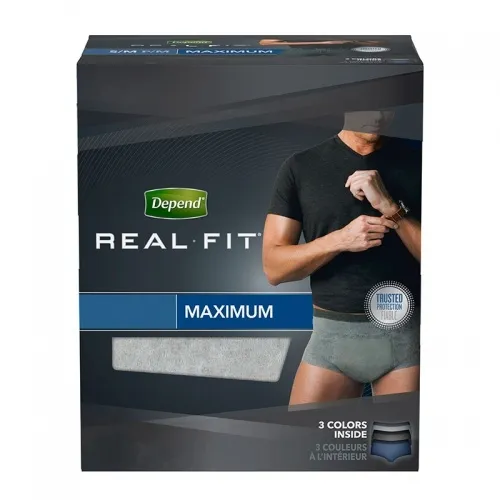 Depend - 12778 - Real Fit Briefs for Men 