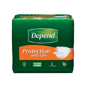 Kimberly Clark From: 19317 To: 19740 - Depend Maximum Protection Fitted Brief