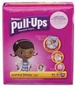 Kimberly Clark - 43301 - PULL-UPS Training Pants, 4T-5T Girl, Big Pack