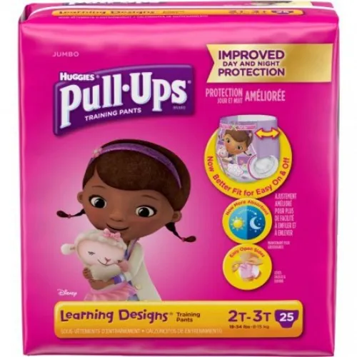Kimberly Clark - 45132 - Pull-Ups Learning Designs Training Pants 2t-3t Girl Jumbo Pack