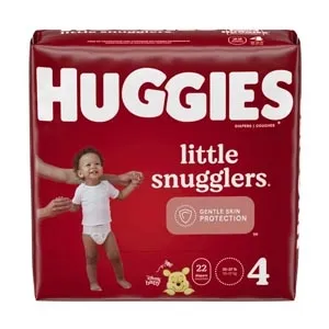 Kimberly Clark - 49699 - Little Snugglers, Size 4, Jumbo Pack, 22/pk, 4 pk/cs