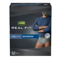 Depend Real Fit - Kimberly Clark - 36639 - Absorbent Underwear