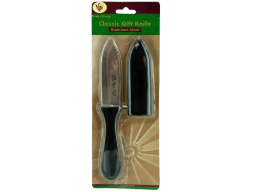 Kole Imports - MT261 - Gift Knife With Plastic Cover
