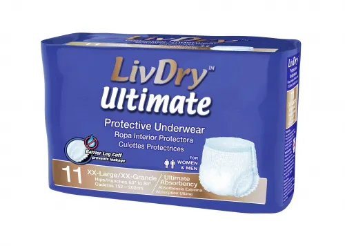 Livedo - LIV044UL bag - LivDry Ultimate Absorbency Protective Underwear XXL (60 -80)