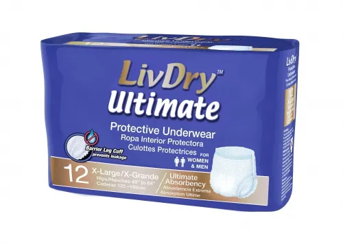 Livedo - LIV048UL bag - LivDry Ultimate Absorbency Protective Underwear XL (48 - 64)