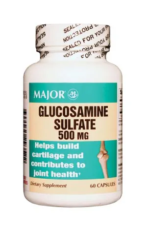 Major Pharmaceuticals - 020479 - Glucosamine Sulfate, 500mg, 60s, NDC# 00904-5293-52