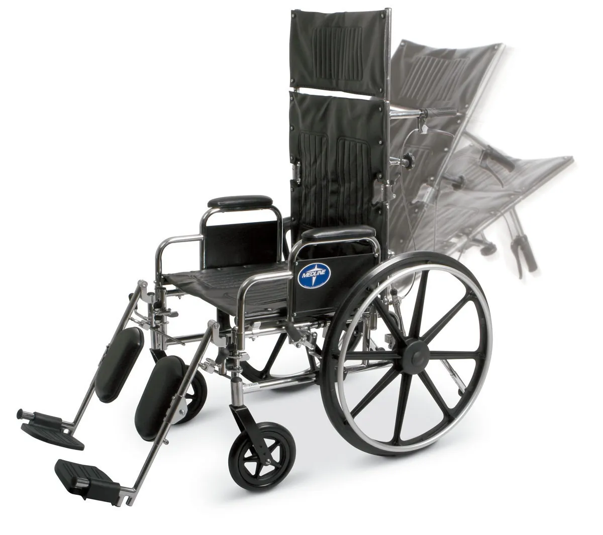 Medline - From: MDS808350 To: MDS809850 - Reclining Wheelchairs