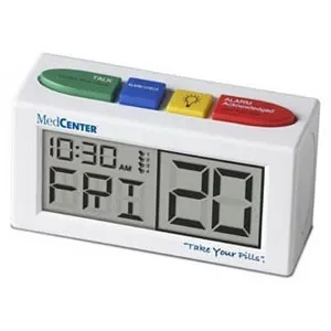 Medcenter Systems - 70265 - The Medcenter System with Alarm, 2-3/4" H x 5" W x 1-3/4" D, Backlite Display
