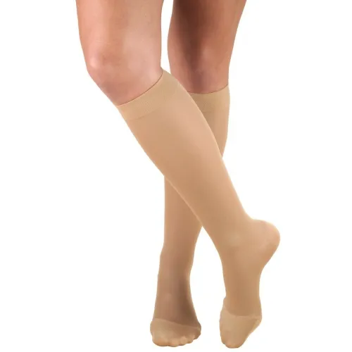 Medi - From: 18501-mdi To: 18557-mdi - Mediven Comfort 15-20 mmHg Open Toe Thigh High with Beaded Silicone Band