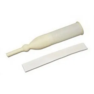 Medline - DYND12302 - Industries Latex Male External Catheter with Double sided Foam Adhesive Tape and Connector 30mm, Disposable