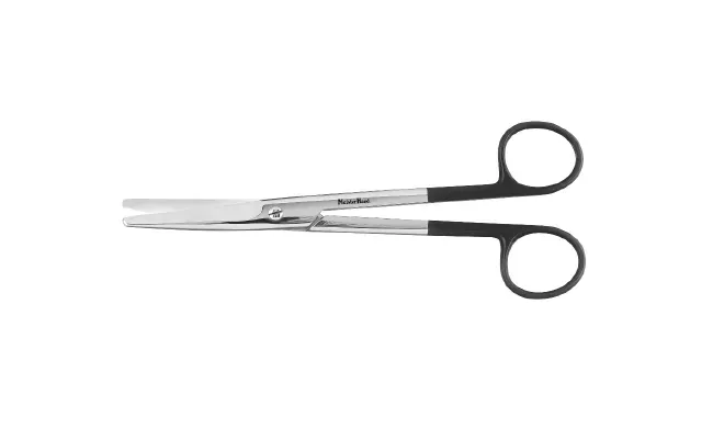 Integra Lifesciences - MeisterHand SuperCut - MH5-SC-126 - Dissecting Scissors Meisterhand Supercut Mayo 6-3/4 Inch Length Surgical Grade Stainless Steel Nonsterile Finger Ring Handle Curved Blunt Tip / Blunt Tip